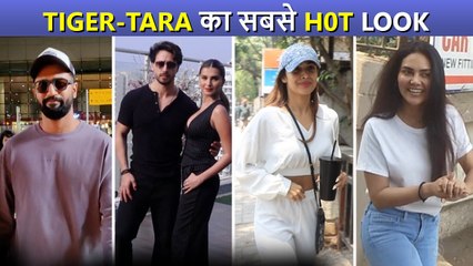 Tiger-Tara's H0T Look Promote Heropanti 2, Malaika In Good Health, Vicky, Esha | Celebs Spotted