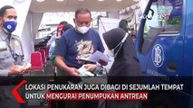 Jelang Lebaran, Warga Kediri Mulai Padati Layanan Tukar Uang BI