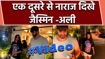 Jasmin Bhasin और Aly Goni कैफ़े में हुए स्पॉट, दोनों के बीच किसी बात पर दिखीं नाराजगी | FilmiBeat