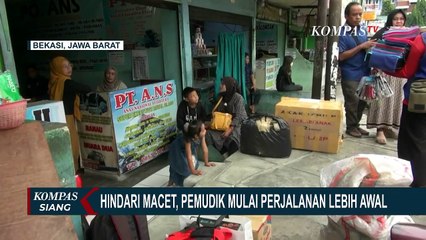 Hindari Kenaikan Harga Tiket Bus, Pemudik Pilih Berangkat Lebih Awal