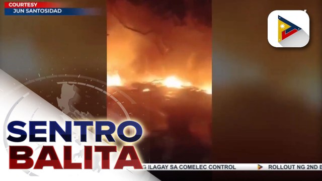 Pagawaan ng recycled foams sa Brgy. Payatas, Quezon City, nasunog; 20 pamilya, nawalan ng tahanan