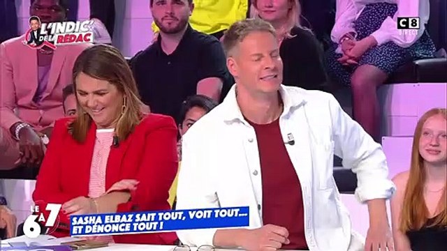 Cyril Hanouna se moque de lui-même en découvrant des images de lui plus jeune en pleine prestation vocale