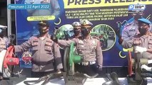 Selama Ramadan, Satlantas Polres Pasuruan Amankan Ratusan Motor Balap Liar
