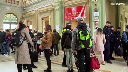 Los refugiados ucranianos que deciden volver a casa por Semana Santa a pesar de la guerra