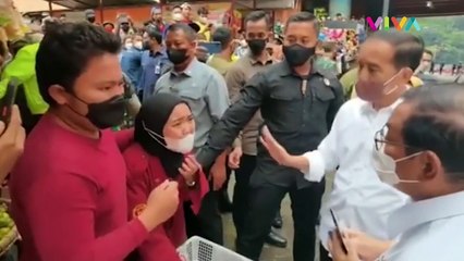 Pedagang Curhat ke Jokowi Dipenjara Tolak Pungli