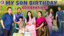 My Son Birthday Celebrations With Family & Friends | Mrudulatho Muchatlu | Mrudula Iyengar