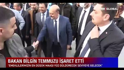 Bakan Bilgin’den memur, işçi ve emekliye müjde