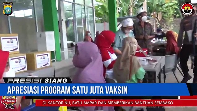 Kapolda Kepri Tinjau Program 1 Juta Vaksinasi Serentak di Cabang NU Tanjung Sengkuang