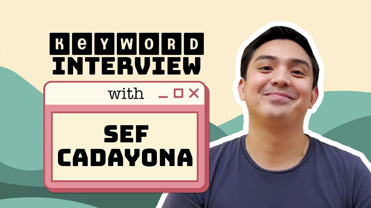 Keyword Interview: Sef Cadayona, binanggit ang show sa GMA-7 kung saan siya pinaka nahirapan