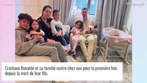 Cristiano Ronaldo de retour chez lui après la mort de son bébé : première photo de sa fille