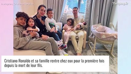 Cristiano Ronaldo de retour chez lui après la mort de son bébé : première photo de sa fille