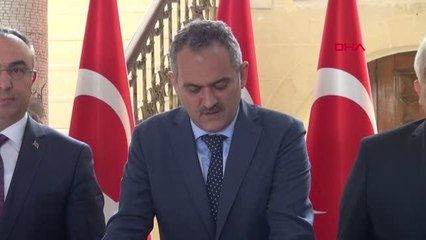 BAKAN ÖZER, İL EĞİTİM DEĞERLENDİRME TOPLANTISI İÇİN KİLİS'TE