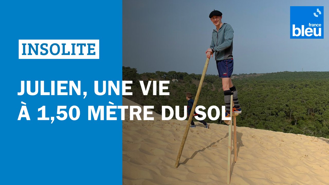 Julien, une vie à 1,50 mètre du sol