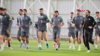 SPOR Konyasporlu Soner Dikmen: Taraftara, Şampiyonlar Ligi sözümüz var