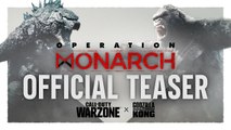 Call of Duty Warzone - Operation Monarch Teaser ~ Godzilla vs. Kong