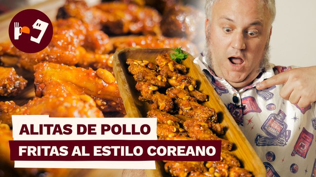 ALITAS de POLLO fritas al ESTILO COREANO