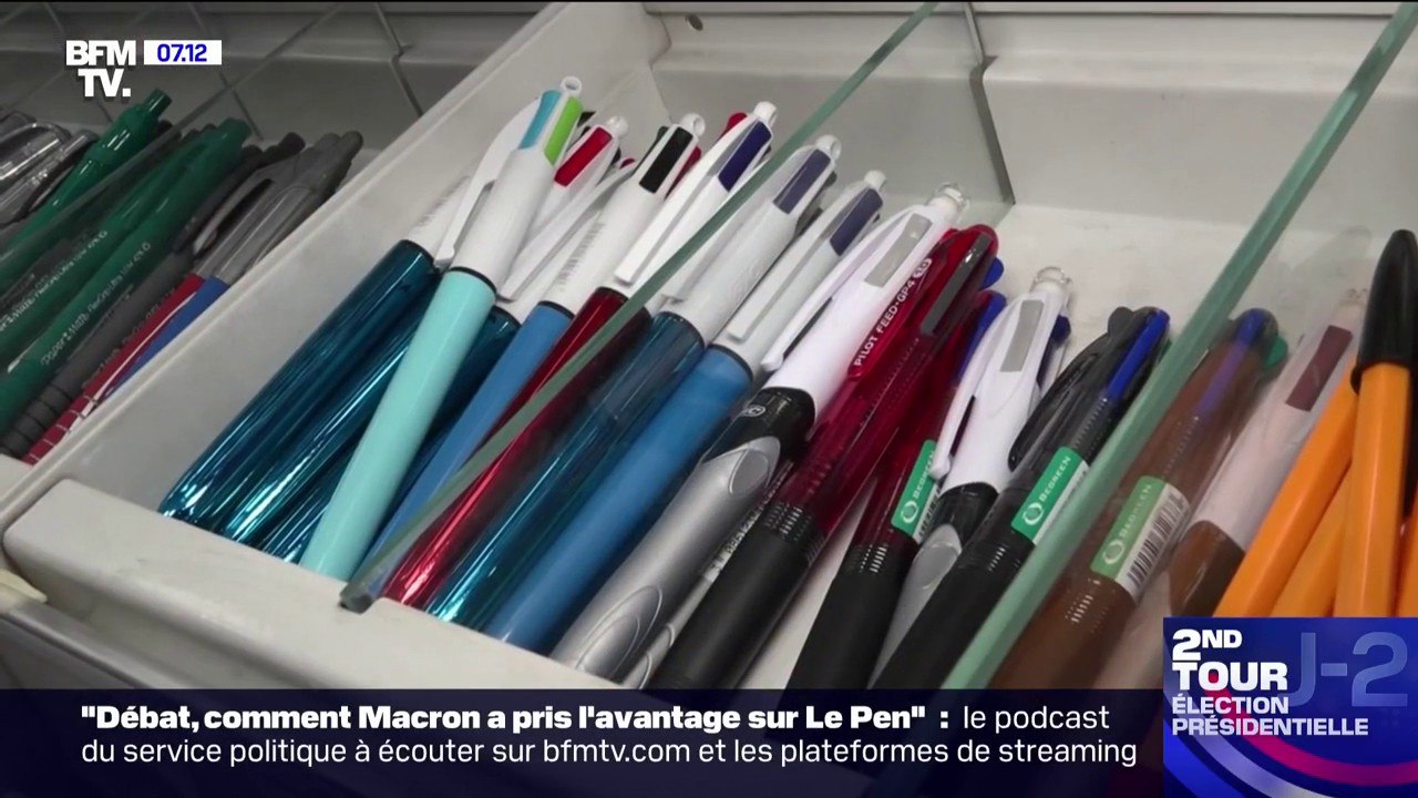 Le stylo "quatre couleurs", la star des cours de récré