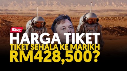 Harga tiket sehala ke Marikh RM428,500?