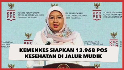 Kemenkes Siapkan 13.968 Pos Kesehatan Di Sepanjang Jalur Mudik Lebaran 2022