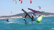 Fédération Française de Voile 2022 - Deuxième journée de l'Engie Kite Tour : Soleil et vent au Cap d'Agde !