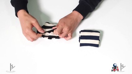 깔끔하게 양말 접는 2가지 방법