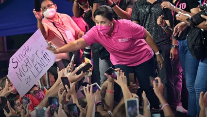 ‘Pink wave’ sweeps the Philippines as incumbent vice-president Leni Robredo vies for top post