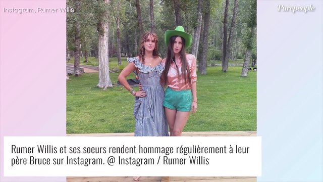 Bruce Willis victime d'aphasie : Une tendre photo de lui dévoilée par sa fille Rumer, nostalgique