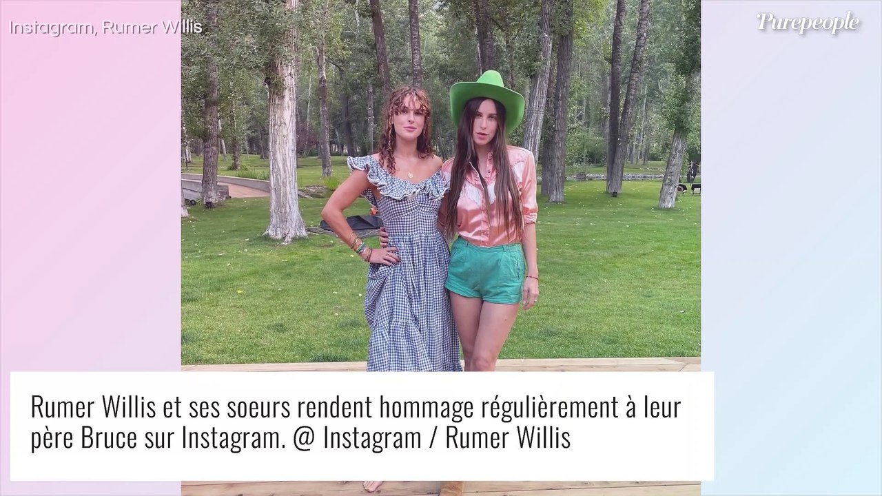 Bruce Willis victime d'aphasie : Une tendre photo de lui dévoilée par sa fille Rumer, nostalgique