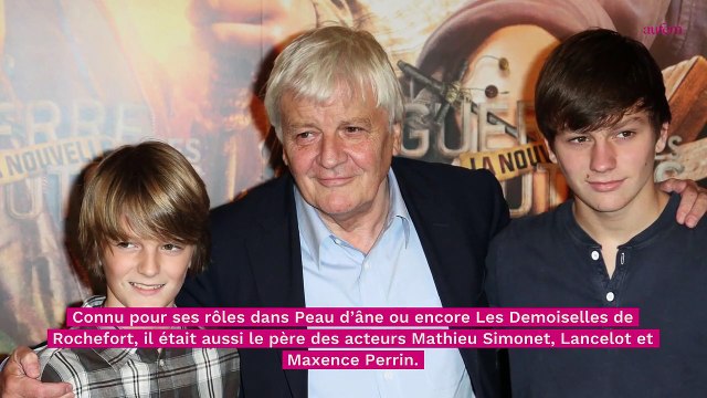 Mort de Jacques Perrin : qui sont ses enfants ?
