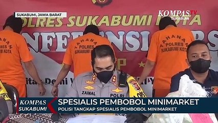 Polisi Tangkap Spesialis Pembobol Minimarket