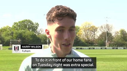 Download Video: Promotion in front of home fans was 'extra special' - Wilson