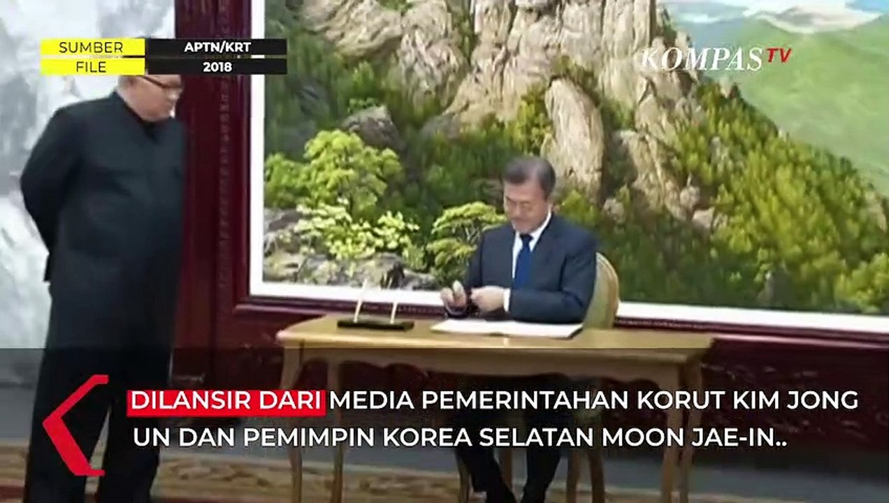 Kim Jong Un dan Moon Jae In Saling Bertukar Surat, Apa Isinya?