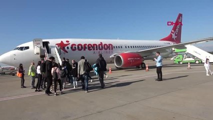 İSTANBUL-İLK DEFA UÇAĞA BİNEN ÖĞRENCİLERİN ÇANAKKALE HEYECANI