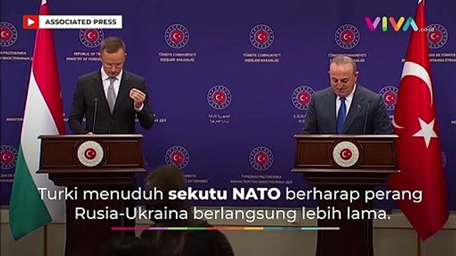 Turki: NATO Punya Provokator Dalam Perang Rusia-Ukraina