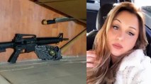 Sabıkalı Pınar’ın evinden M16 ve kılıç çıktı