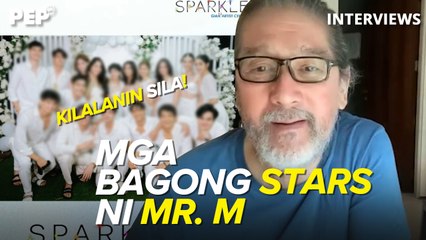 Mr. M, NAPABILIB sa mga bagong artista ng SPARKLE GMA | PEP Interviews