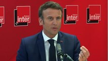 Emmanuel Macron sur France Inter ce matin