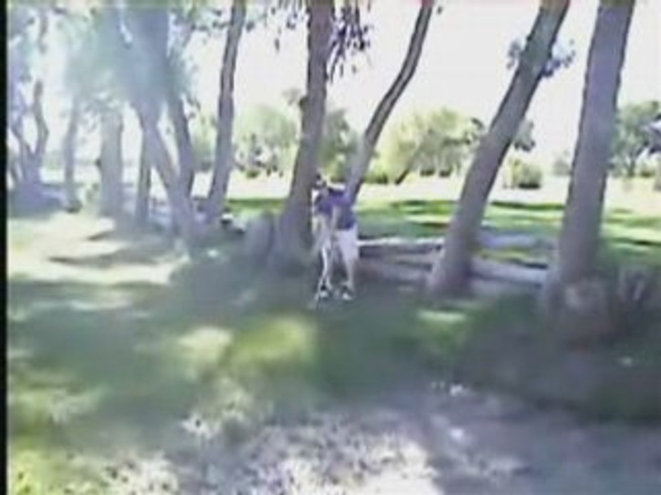 Guy Gets Hit By Golf Shot