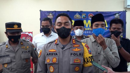 Tingkatkan Sinergitas, Polres Probolinggo Bersama Media Gelar Piramida dan Bagikan Takjil