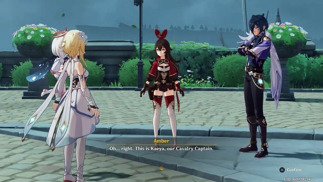 Genshin Impact - City of Freedom: The Traveler Meets Kaeya Ragnvindr Introduction Cutscene (2020)