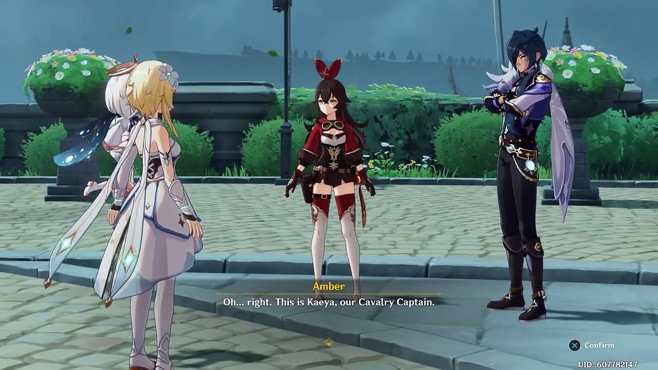 Genshin Impact - City of Freedom: The Traveler Meets Kaeya Ragnvindr Introduction Cutscene (2020)