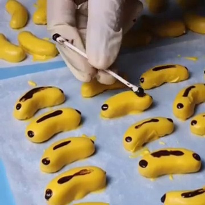 BENTUKNYA LUCU KUE PISANG, COBAIN DEH RESEP COOKIES PISANG INI