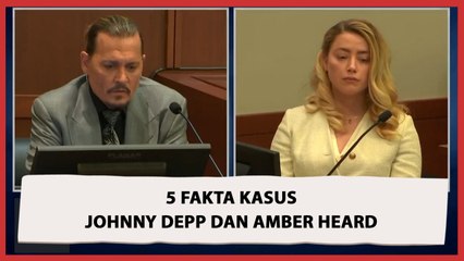 5 Fakta Sidang Kasus Johnny Depp dan Amber Heard, Ungkap Bukti Kuat