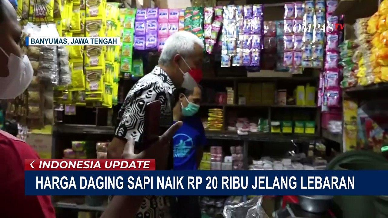 Harga Bahan Pokok Naik Jelang Lebaran, Ganjar Pranowo: Ibu-ibu Sebut Ada Pengumuman dari Jagal-jagal
