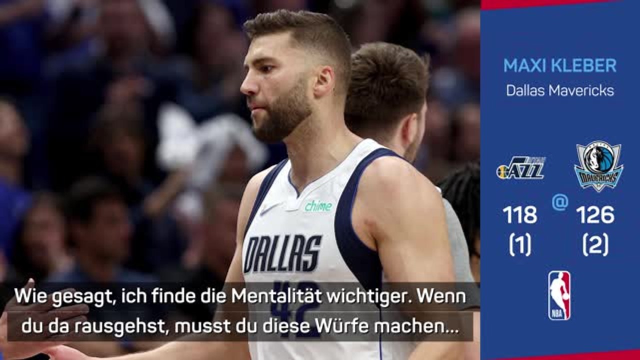 Maxi Kleber: 'Wenn du heiß bist, bist du heiß'