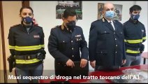 Maxi carico di droga in autostrada, 