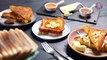 Eggless French Toast - 3 Ways | Classic French Toast | Cheese French Toast | Nutella French Toast