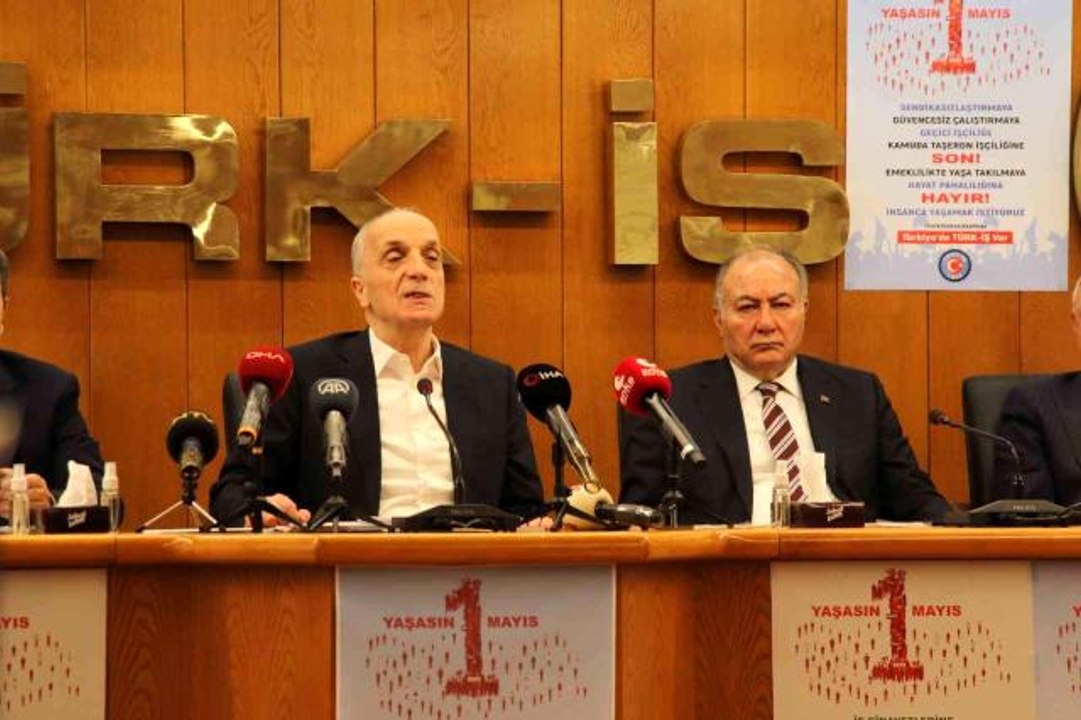 TÜRK-İŞ Genel Başkanı Ergün Atalay: "1 Mayıs günü Taksim anıtına çelenk koyacağız"