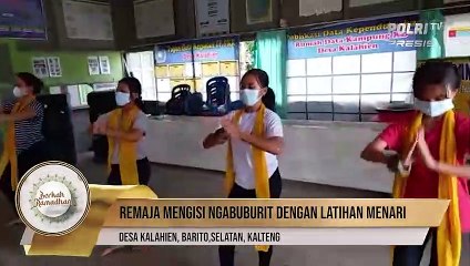 Bripka Yogi Priatno Setiawan, Ngabuburit Sambil Menari