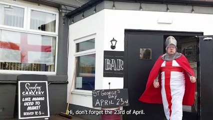 St George's Day at Dougies Tavern with Norman Scott